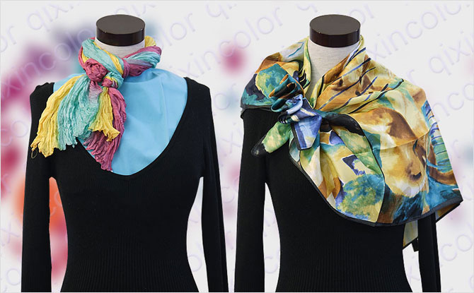 絲巾的妙用教學案例之一